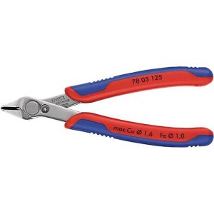 Elektronikseitenschneider Super-Knips® INOX L.125mm Form 1 Facette nein