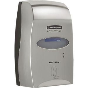 Elektronischer Hautdesinfektions-Spender Kimberly-Clark® Professional 11329, berührungsfrei, für 1,2 l Kassetten, Edelstahl Elektronischer Hautdesinfektions-Spender Kimberly-Clark® Professional 11329, berührungsfrei, für 1,2 l Kassetten, Edelstahl