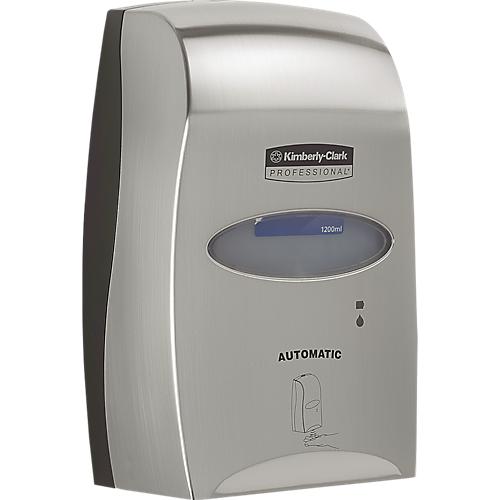 Elektronischer Hautdesinfektions-Spender Kimberly-Clark® Professional 11329, berührungsfrei, für 1,2 l Kassetten, Edelstahl