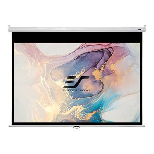 Elite Screens Manual Series M100XWH-E24 HDTV format – Leinwand – Deckenmontage möglich, geeignet für Wandmontage – 254 cm (100′) – 16:9 – MaxWhite