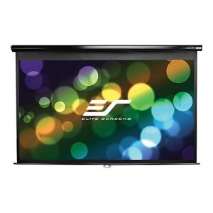 Elite Screens Manual Series M84UWH – Leinwand – 213 cm (84′) – 16:9 – Matte White – Schwarz