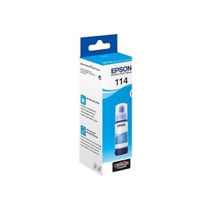 Epson 114 – 70 ml – Cyan – original – Nachfülltinte – für EcoTank ET-8500, ET-8550 Epson 114 – 70 ml – Cyan – original – Nachfülltinte – für EcoTank ET-8500, ET-8550