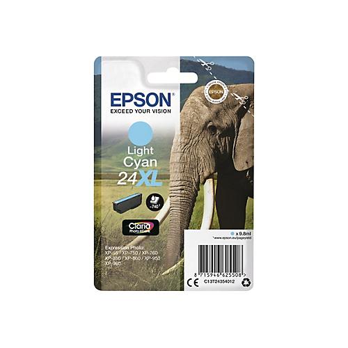 Epson 24XL - XL - Cyan - original - Tintenpatrone