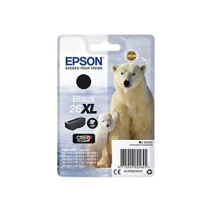 Epson 26XL – XL – Schwarz – original – Tintenpatrone