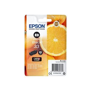 Epson 33 – Photo schwarz – original – Tintenpatrone Epson 33 – Photo schwarz – original – Tintenpatrone