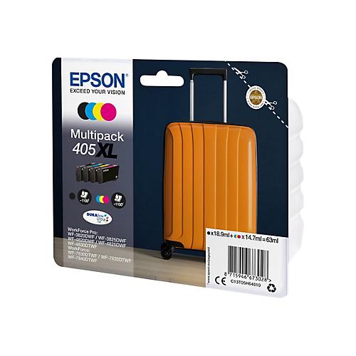 Epson 405XL Multipack - 4er-Pack - XL - Schwarz, Gelb, Cyan, Magenta - original - Tintenpatrone