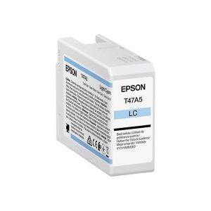 Epson T47A5 – hell Cyan – original – Tintenpatrone Epson T47A5 – hell Cyan – original – Tintenpatrone