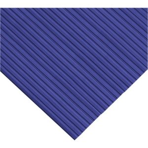 Ergonomischer Läufer, Zuschnitt, 600 mm breit, blau Ergonomischer Läufer, Zuschnitt, 600 mm breit, blau