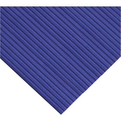 Ergonomischer Läufer, Zuschnitt, 600 mm breit, blau