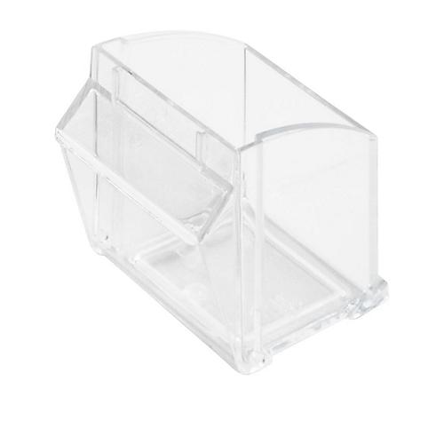 Ersatz Klappkastenbehälter für Kleinteilemagazin MultiStore, Reihengröße 9, Volumen 0,1 l, B 50 x T 42 x H 46 mm, Polystyrol, 1 St.