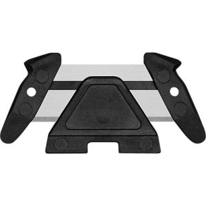 Ersatzklingen für Sicherheitsmesser WEDO®, B 13 x H 46 mm, silber-schwarz, 5 Stück Ersatzklingen für Sicherheitsmesser WEDO®, B 13 x H 46 mm, silber-schwarz, 5 Stück