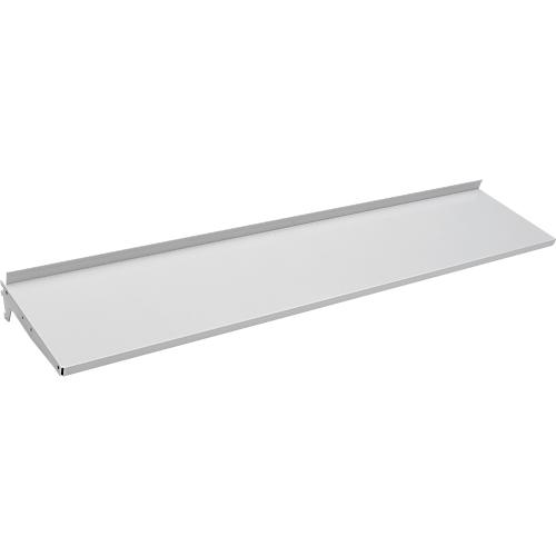 ESD-Stahlboden Treston M 1500, für TED-Arbeitstisch, bis 50 kg, neigbar, B 1490 x T 300 mm, epoxidpulverbeschichteter Stahl, lichtgrau