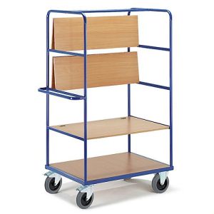 Etagenwagen, 3 Klapp-Etagen, 1000×800 mm Etagenwagen, 3 Klapp-Etagen, 1000×800 mm