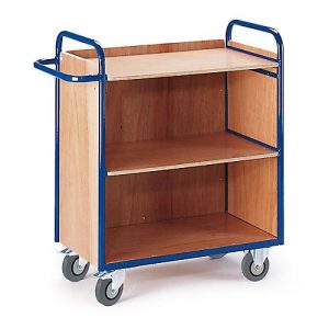 Etagenwagen, m. 3 Wänden, 3 Etagen, 48 kg Etagenwagen, m. 3 Wänden, 3 Etagen, 48 kg