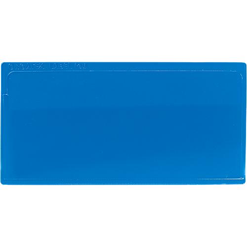 Etikettentasche Label PLUS, magnetisch, 50x110, blau