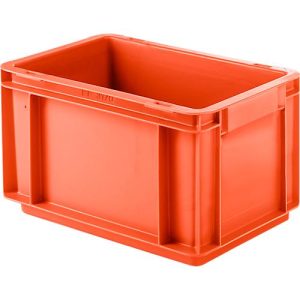 Euro Box Serie EF 3170, aus PP, Inhalt 6,5 L, geschlossene Wände, Unterfassgriff, rot