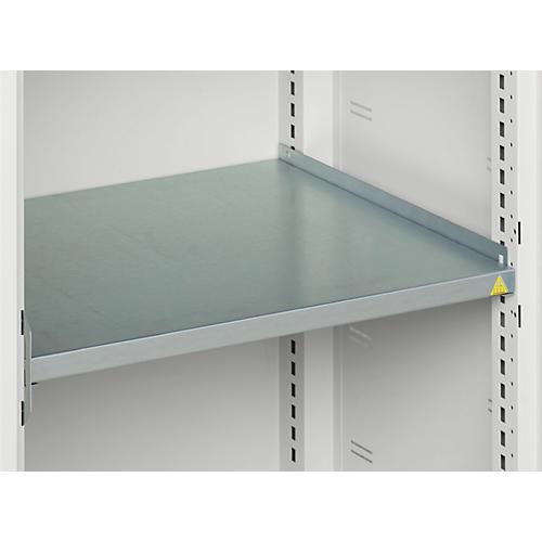 Fachboden bott verso, für Schubladenschränke, B 525 x T 550 x H 30 mm, Stahlblech