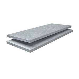 Fachboden, für Steckregal, 1000 x 400 mm, verzinkt, 2 Stück Fachboden, für Steckregal, 1000 x 400 mm, verzinkt, 2 Stück