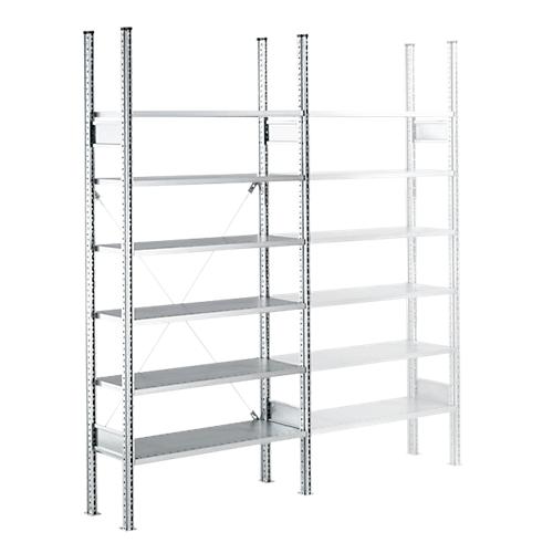 Fachbodenregal SSI Schäfer R3000, Grundregal, B 1055 x T 400 mm, Fachlast 100 kg