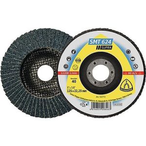 Fächerscheibe SMT 624 Supra D.115mm K.40 12Grad kon.INOX ZK