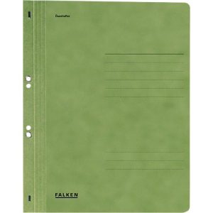 Falken Ösenhefter, DIN A4, ganzer Deckel, 1 Stück, grün Falken Ösenhefter, DIN A4, ganzer Deckel, 1 Stück, grün