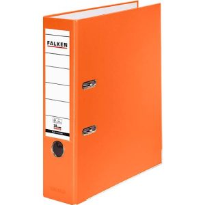 Falken PP-Color Ordner, DIN A4, Rückenbreite 80 mm, 20 Stück, orange Falken PP-Color Ordner, DIN A4, Rückenbreite 80 mm, 20 Stück, orange