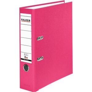 Falken PP-Color Ordner, DIN A4, Rückenbreite 80 mm, 20 Stück, pink Falken PP-Color Ordner, DIN A4, Rückenbreite 80 mm, 20 Stück, pink