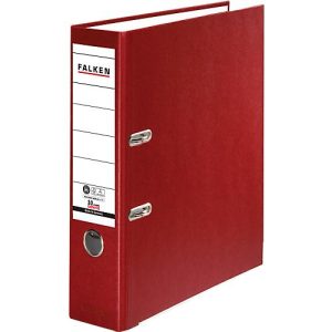 FALKEN Recycolor Ordner, DIN A4, Rückenbreite 80 mm, bordeaux FALKEN Recycolor Ordner, DIN A4, Rückenbreite 80 mm, bordeaux