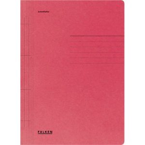 FALKEN Schnellhefter, DIN A4, Manila RC-Karton, rot FALKEN Schnellhefter, DIN A4, Manila RC-Karton, rot