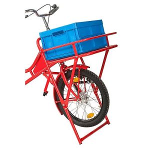 Faltbox für Transport- und Lastenfahrrad, aus Kunststoff, platzsparend faltbar Faltbox für Transport- und Lastenfahrrad, aus Kunststoff, platzsparend faltbar