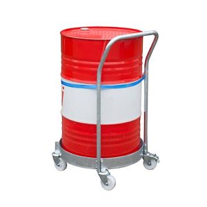 Fass-Rollwagen FRW-III, Stahlblech, 300 kg Tragkraft, verzinkt Fass-Rollwagen FRW-III, Stahlblech, 300 kg Tragkraft, verzinkt