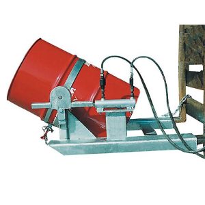 Fasskipper BAUER FD-H mit Hubzylinder, Stahl, B 1000 x T 1245 x H 475 mm, verzinkt Fasskipper BAUER FD-H mit Hubzylinder, Stahl, B 1000 x T 1245 x H 475 mm, verzinkt