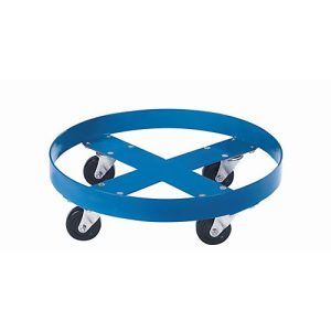 Fassroller, Stahl pulverbeschichtet, B 610 x T 610 x H 125 mm, für 200 l Stahlfässer, bis 350 kg Fassroller, Stahl pulverbeschichtet, B 610 x T 610 x H 125 mm, für 200 l Stahlfässer, bis 350 kg