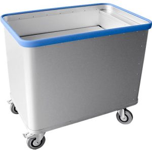 Federbodenwagen aus eloxiertem Aluminium, Tragkraft bis 130 kg, Volumen 380 l Federbodenwagen aus eloxiertem Aluminium, Tragkraft bis 130 kg, Volumen 380 l