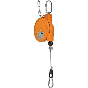 Federzug HAHN+KOLB Autostat Typ 7228, mit Balancer, Traglast 3,8 bis 5,2 kg, Seilauszugslänge bis 1600 mm, Spezialkunststoff, orange Federzug HAHN+KOLB Autostat Typ 7228, mit Balancer, Traglast 3,8 bis 5,2 kg, Seilauszugslänge bis 1600 mm, Spezialkunststoff, orange