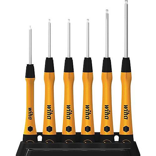 Feinmechanikerschraubendr 6 teilig TORX®
