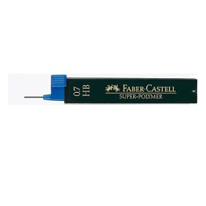 Feinminen Faber-Castell Super-Polymer, HB, 0,7 mm, 12 Stück Feinminen Faber-Castell Super-Polymer, HB, 0,7 mm, 12 Stück