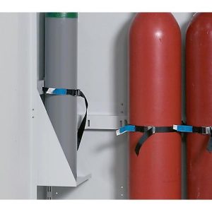 Flaschenhalter seitlich Und Höhenverstellbar, Stahlblech, lichtgrau, B 315 x T 220 x H 450 mm, bis 50 kg Flaschenhalter seitlich Und Höhenverstellbar, Stahlblech, lichtgrau, B 315 x T 220 x H 450 mm, bis 50 kg