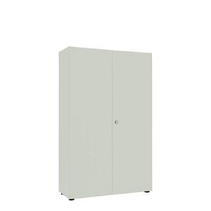 Flügeltürenschrank, B 1000 mm, 5OH, lichtgrau Flügeltürenschrank, B 1000 mm, 5OH, lichtgrau