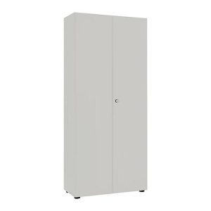 Flügeltürenschrank, B 80 cm, 6OH, silber Flügeltürenschrank, B 80 cm, 6OH, silber