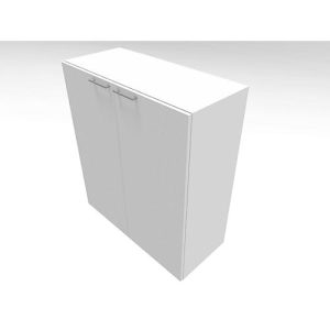 Flügeltürenschrank SOLUS PLAY, 3 OH, Griff oben, B 800 x T 440 x H 1122 mm, weiß Flügeltürenschrank SOLUS PLAY, 3 OH, Griff oben, B 800 x T 440 x H 1122 mm, weiß