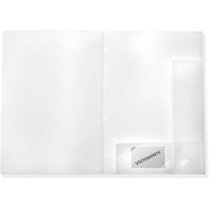 FolderSys Angebotsmappe PP, für DIN A4, 10 Sichthüllen, 10 Stück, weiß FolderSys Angebotsmappe PP, für DIN A4, 10 Sichthüllen, 10 Stück, weiß
