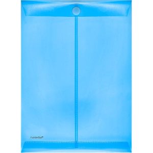 FolderSys Dokumententasche, DIN A4, Klettverschluss, PP, blau FolderSys Dokumententasche, DIN A4, Klettverschluss, PP, blau