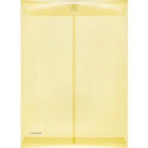 FolderSys Dokumententasche, DIN A4, Klettverschluss, PP, gelb FolderSys Dokumententasche, DIN A4, Klettverschluss, PP, gelb