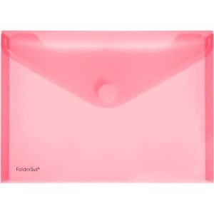 FolderSys Dokumententasche, DIN A5 quer, Klettverschluss, PP, rot FolderSys Dokumententasche, DIN A5 quer, Klettverschluss, PP, rot
