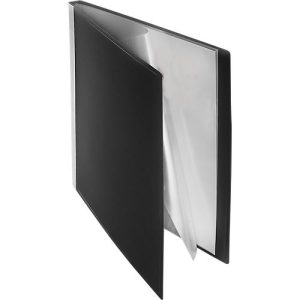 FolderSys PP-Sichtbch, für DIN A4, 10 Sichthüllen, schwarz FolderSys PP-Sichtbch, für DIN A4, 10 Sichthüllen, schwarz