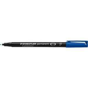 Folienschreiber Universalstift, F, WF, blau, 10 St. Folienschreiber Universalstift, F, WF, blau, 10 St.