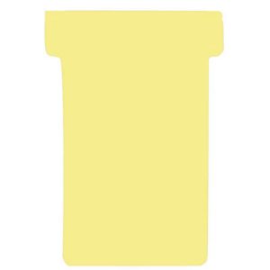 Franken T-Karten, für Stecktafel, Größe 1, Kopfbreite 29 mm, Fußbreite 17 mm, Höhe 47 mm, gelb Franken T-Karten, für Stecktafel, Größe 1, Kopfbreite 29 mm, Fußbreite 17 mm, Höhe 47 mm, gelb