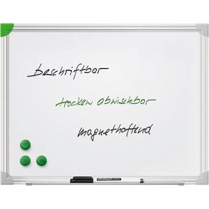 Franken Whiteboard U-Act!Line®, Hoch- & Querformat, emailliert, magnethaftend, recycelbar, mit Ablageschale, B 600 x H 450 mm Franken Whiteboard U-Act!Line®, Hoch- & Querformat, emailliert, magnethaftend, recycelbar, mit Ablageschale, B 600 x H 450 mm
