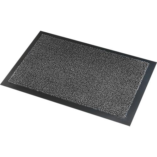 Fußmatte Savane, mit Bürsteneffekt, B 900 x L 1500 mm, waschbar, grau